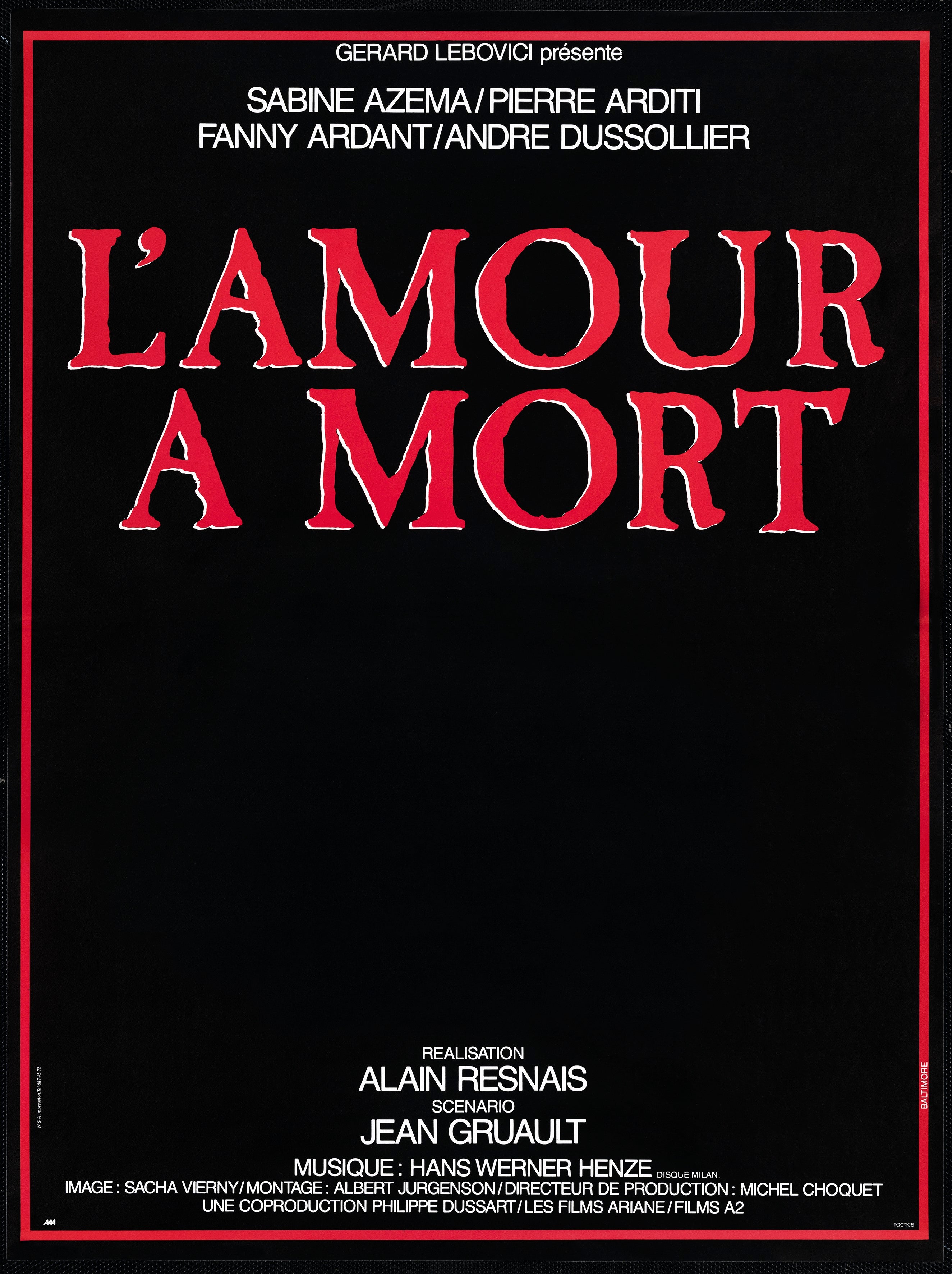Amour A Mort