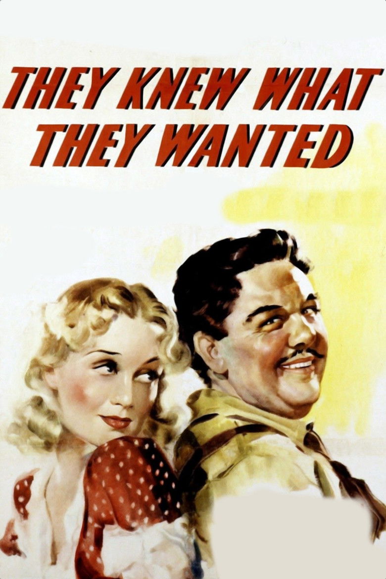 THEY KNEW WHAT THEY WANTED — TMDB (pass2)